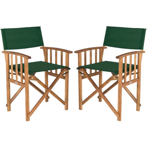 Safavieh Laguna Director Chair (Set of 2), PAT7004