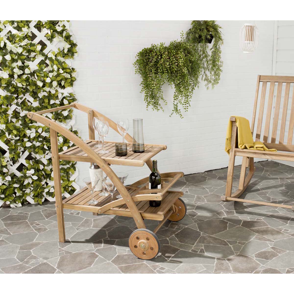 Safavieh Lodi Tea Cart , PAT7009 - Natural