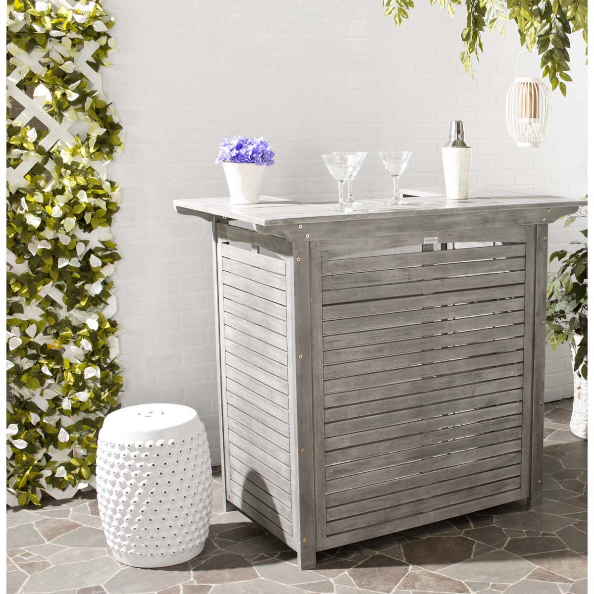 Safavieh Monterey Bar Table , PAT7011 - Grey Wash