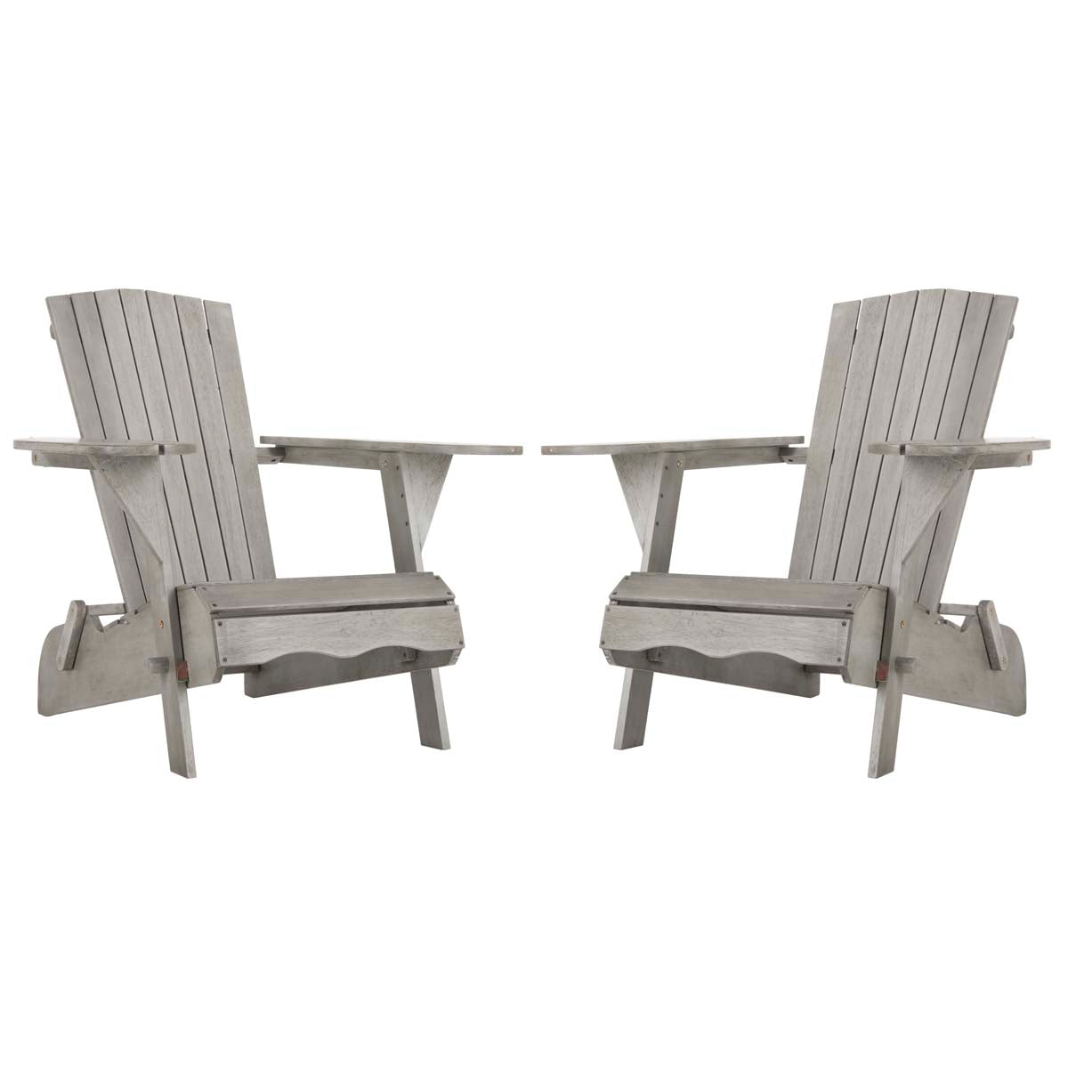 Safavieh Breetel Set Of 2 Adirondack Chairs , PAT7034