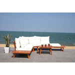 Safavieh Lansen 4 Pc Corner Living Set , PAT7055