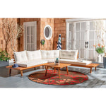 Safavieh Lansen 4 Pc Corner Living Set , PAT7055