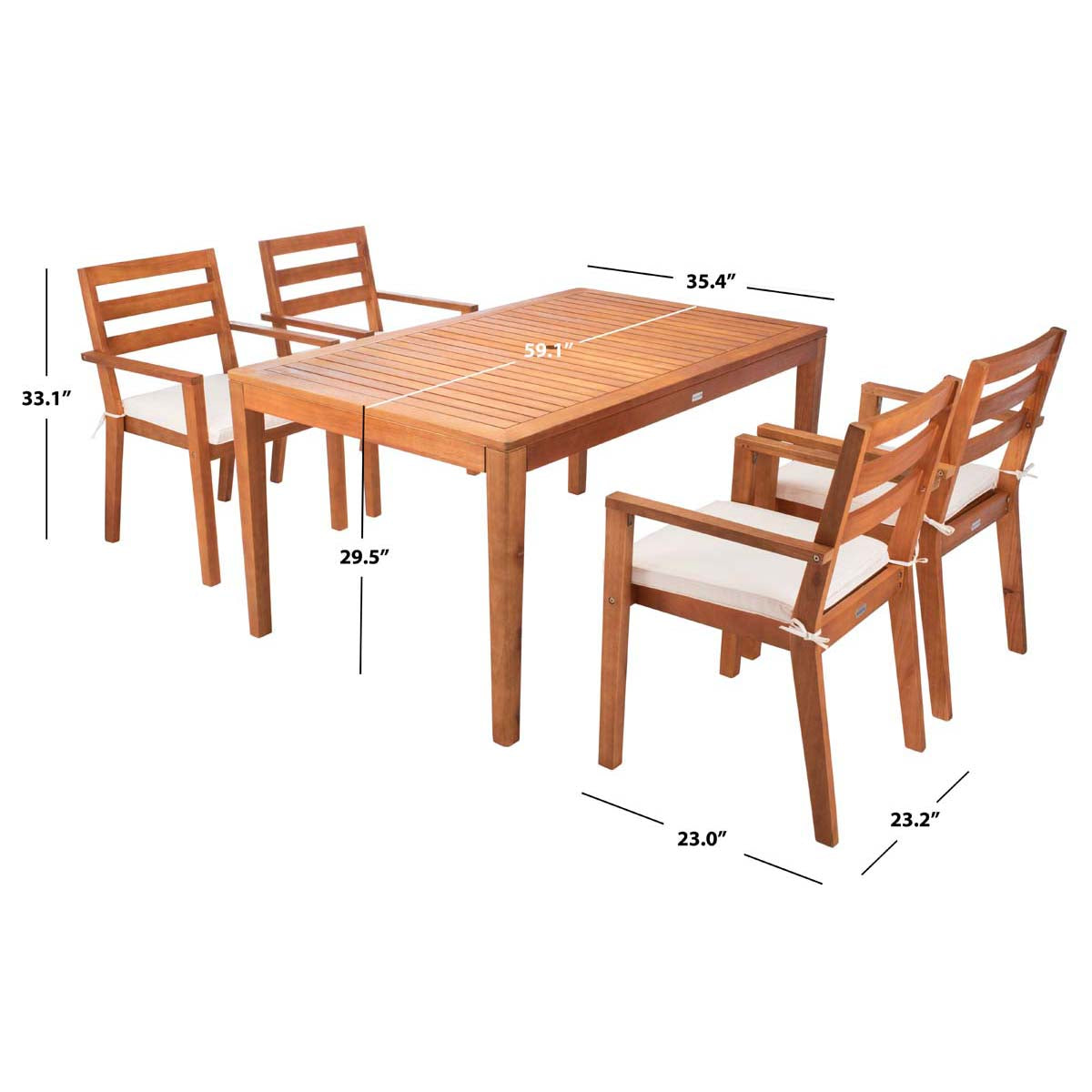 Safavieh Wilming Dining Set , PAT7065