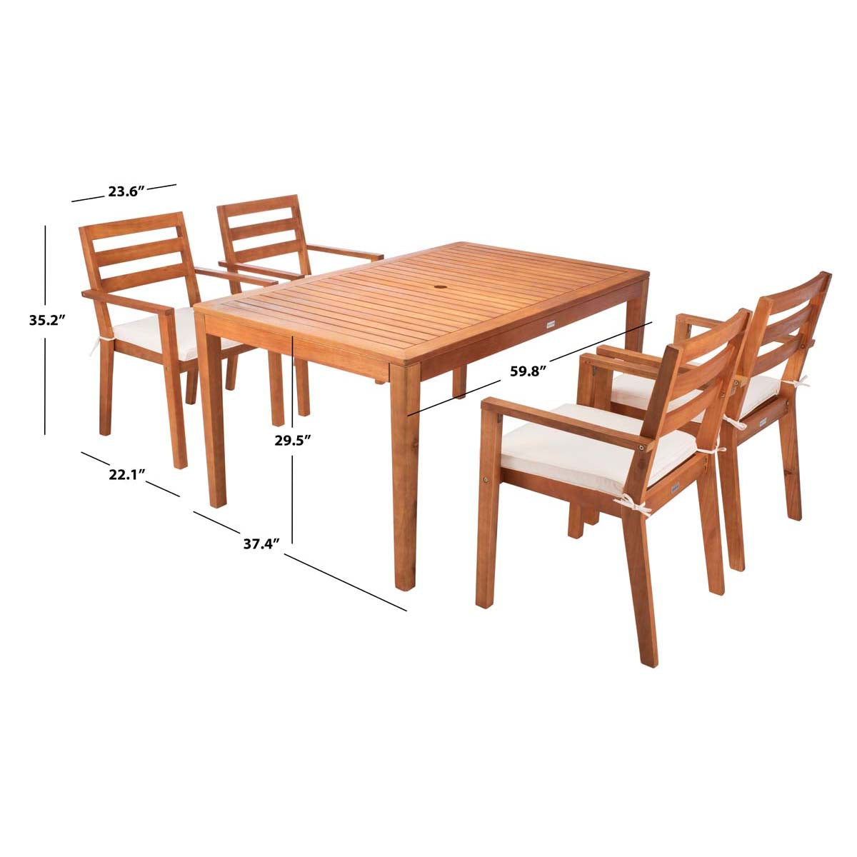 Safavieh Wilming Dining Set , PAT7065