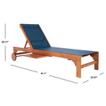 Safavieh Ralden Sunlounger, PAT7070 - Natural/Navy