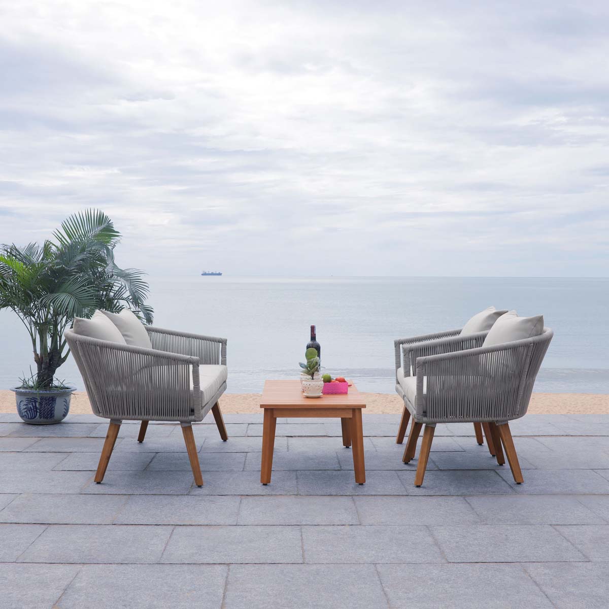 Safavieh Velso 4 Pc Living Set , PAT7072