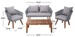 Safavieh Velso 4 Pc Living Set , PAT7072