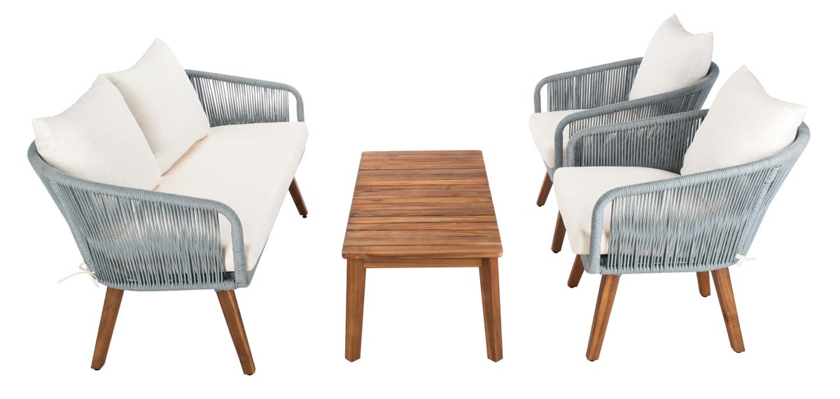 Safavieh Prester 4Pc Living Set , PAT7073