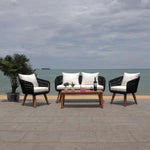 Safavieh Prester 4Pc Living Set , PAT7073