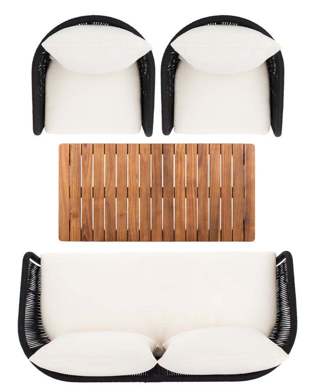 Safavieh Prester 4Pc Living Set , PAT7073