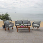 Safavieh Prester 4Pc Living Set , PAT7073