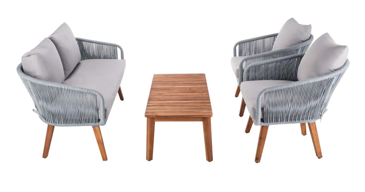 Safavieh Prester 4Pc Living Set , PAT7073