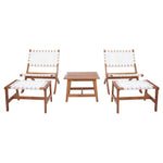 Natural Wood/White Rope - Natural Wood/White Rope