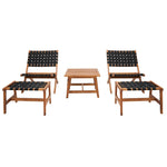 Natural Wood/Black Rope - Natural Wood/Black Rope