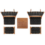 Natural Wood/Black Rope - Natural Wood/Black Rope