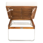Safavieh Nuca Sunlounger , PAT7084 - Natural / White