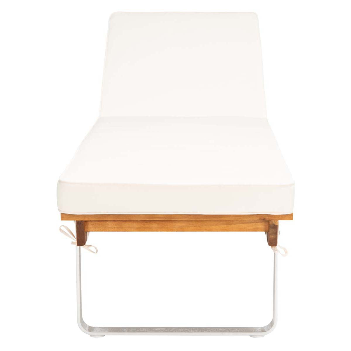 Safavieh Nuca Sunlounger , PAT7084 - Natural / White