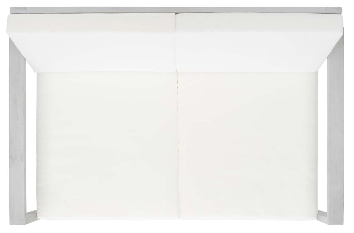 Safavieh Emiko Outdoor Bench , PAT7302 - Grey / Beige