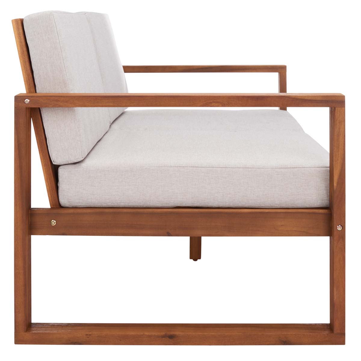 Safavieh Emiko Outdoor Bench , PAT7302 - Natural / Light Grey