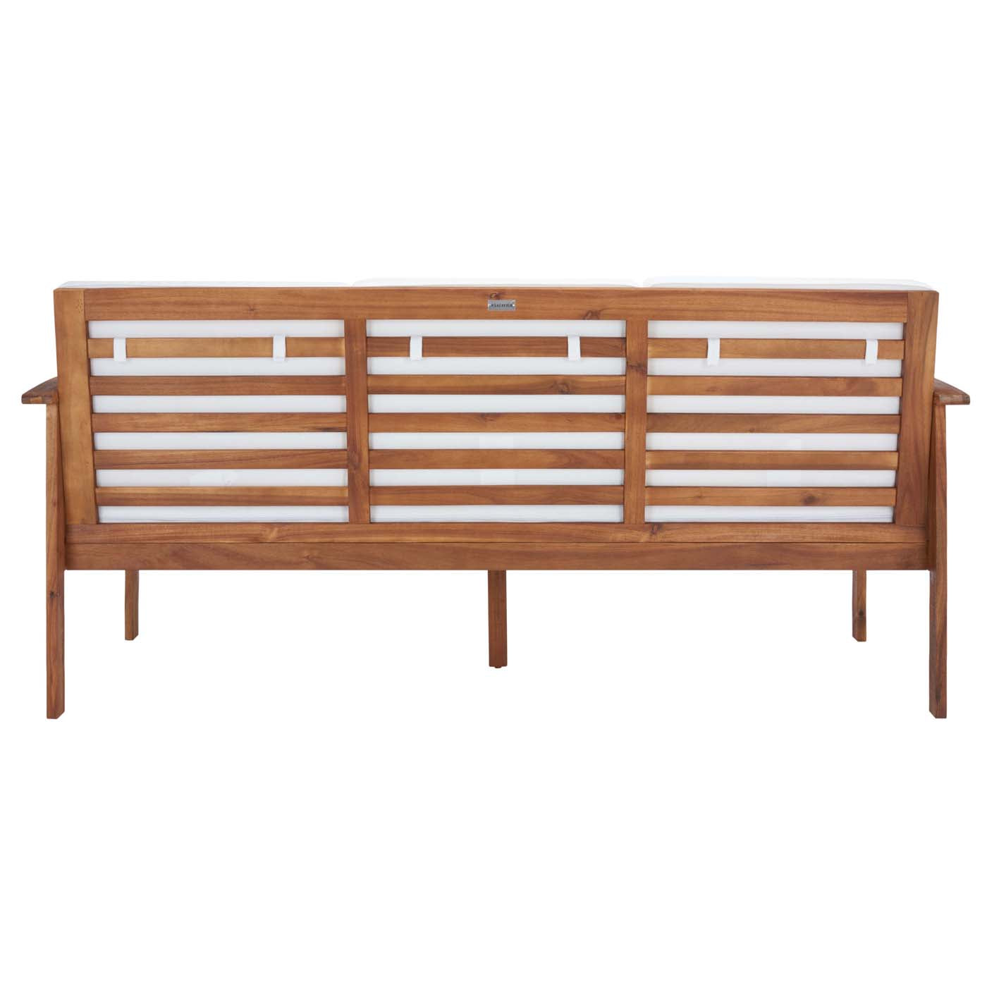 Safavieh Finnick Outdoor Bench , PAT7303 - Natural / Beige