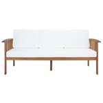 Safavieh Finnick Outdoor Bench , PAT7303 - Natural / Beige