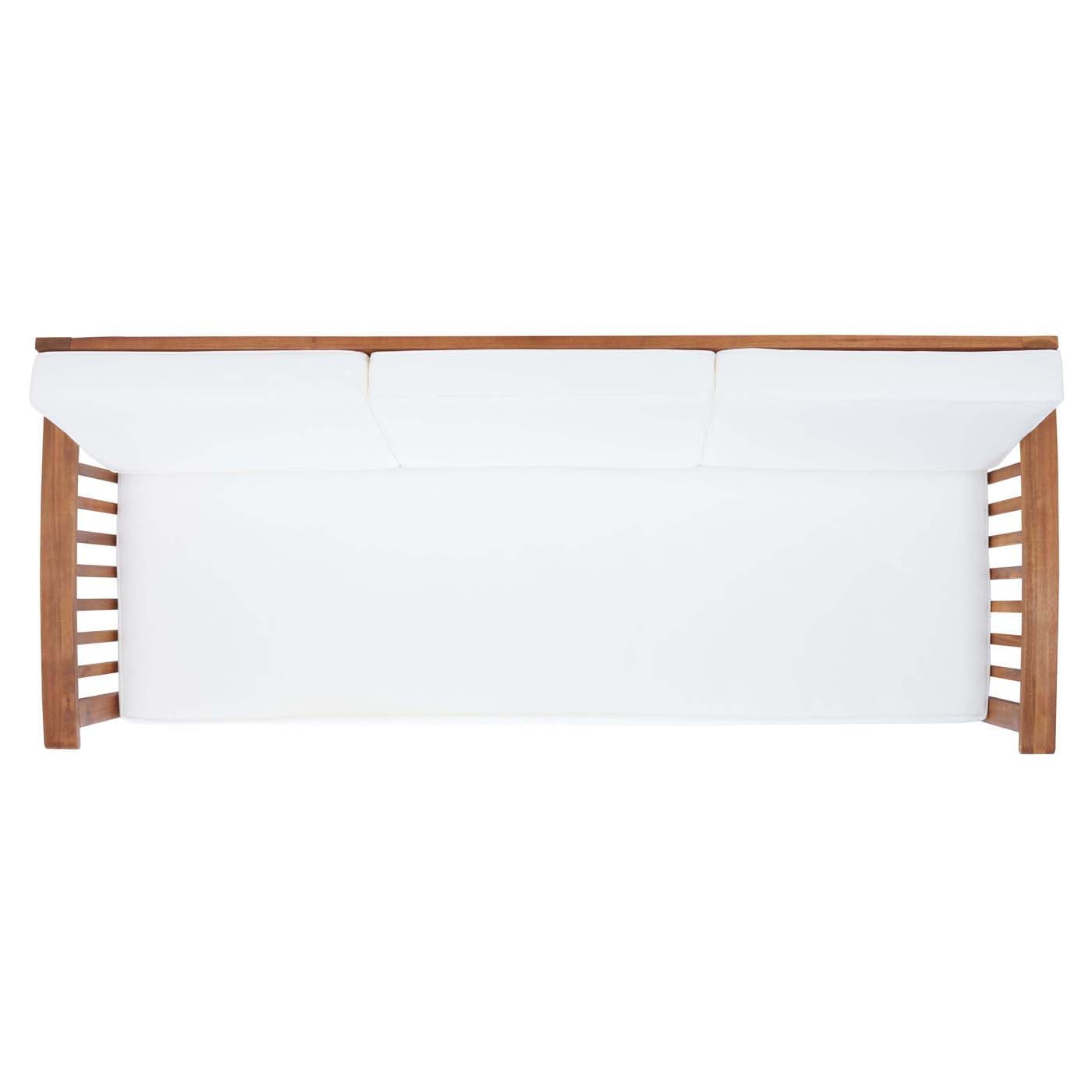 Safavieh Finnick Outdoor Bench , PAT7303 - Natural / Beige