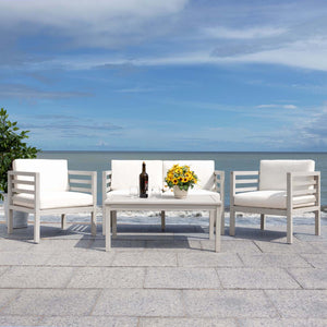 Safavieh Kinnell 4 Piece Outdoor Living Set , PAT7311