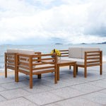 Safavieh Kinnell 4 Piece Outdoor Living Set , PAT7311
