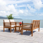 Safavieh Finnick 4Pc Living Set , PAT7313