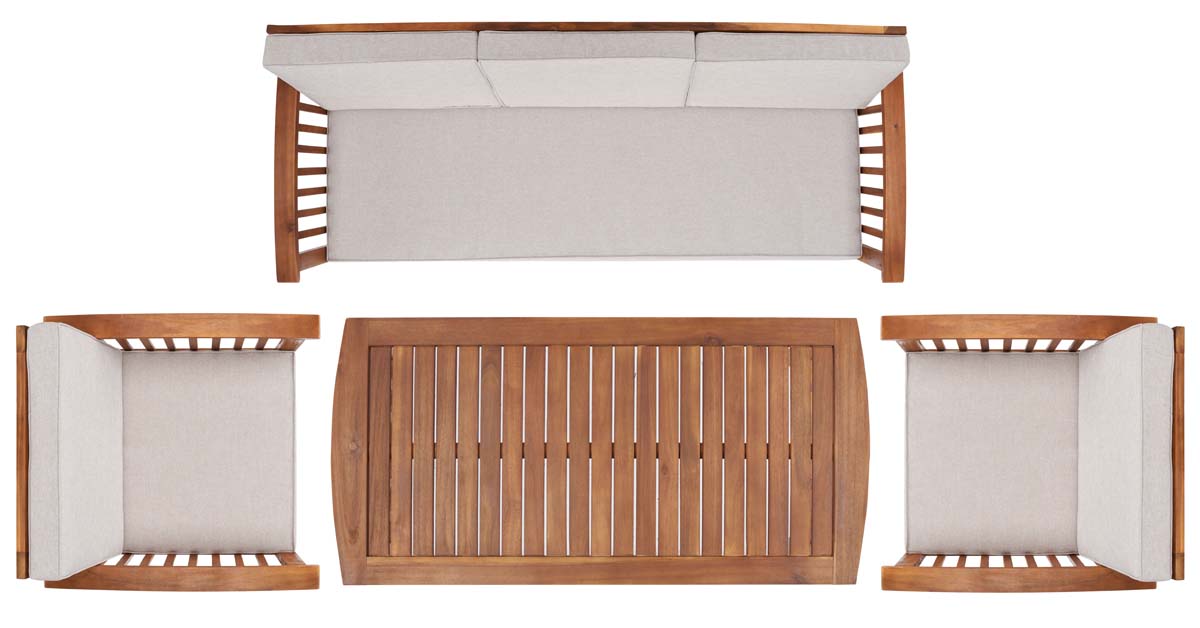 Safavieh Finnick 4Pc Living Set , PAT7313