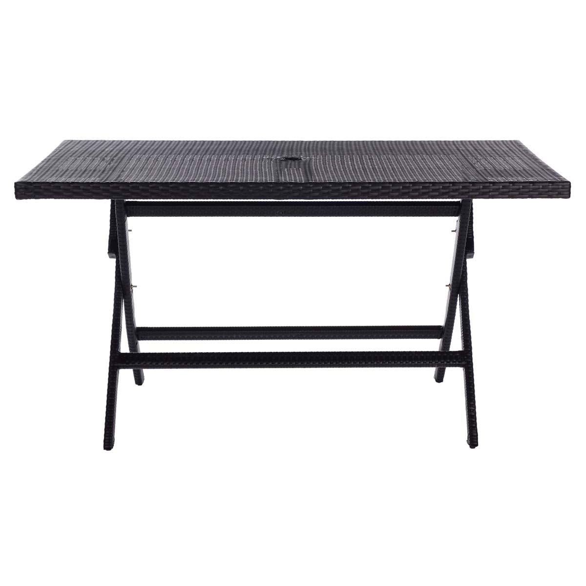 Safavieh Akita Folding Table , PAT7503 - Black
