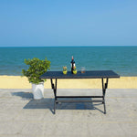 Safavieh Akita Folding Table , PAT7503 - Black
