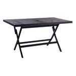 Safavieh Akita Folding Table , PAT7503 - Black