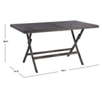 Safavieh Akita Folding Table , PAT7503 - Grey