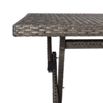 Safavieh Akita Folding Table , PAT7503 - Grey Brown / White