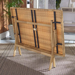Safavieh Akita Folding Table , PAT7503 - Natural / White