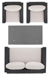 Safavieh Machie 4Pc Living Set , PAT7508
