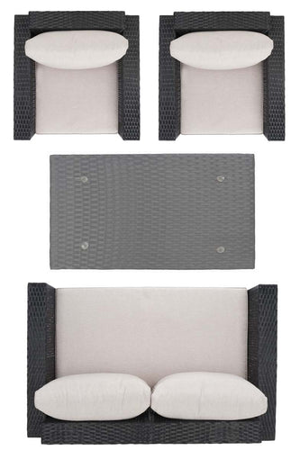 Safavieh Machie 4Pc Living Set , PAT7508