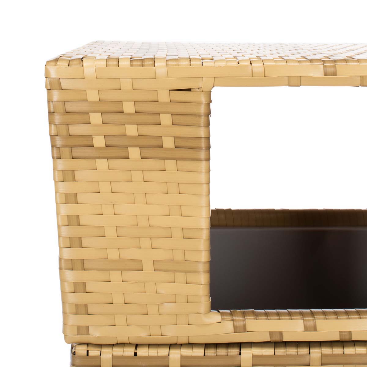 Safavieh Mazeli Trash Bin , PAT7512 - Natural