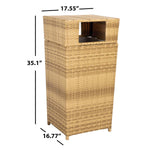 Safavieh Mazeli Trash Bin , PAT7512 - Natural