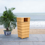 Safavieh Mazeli Trash Bin , PAT7512 - Natural