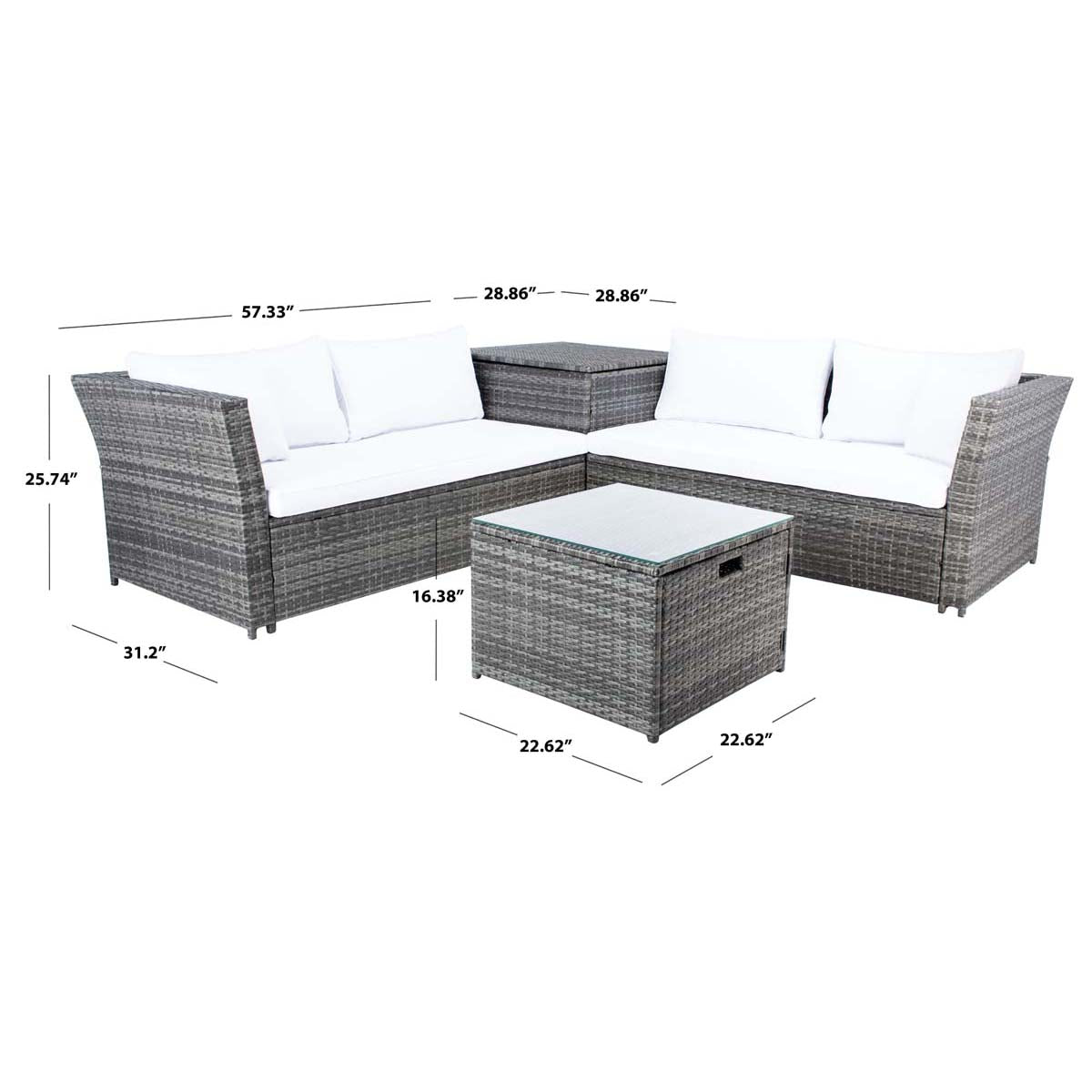 Safavieh Helga Living Set , PAT7513