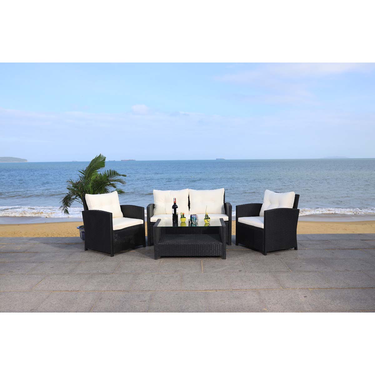 Black/Beige - Black/Beige