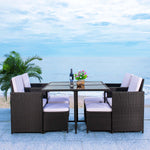 Safavieh Enerson Outdoor Dining Set , PAT7523