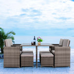 Safavieh Enerson Outdoor Dining Set , PAT7523