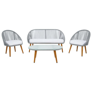 Safavieh Halcott 4Pc Living Set , PAT7526