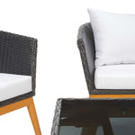 Safavieh Malsor 4Pc Outdoor Living Set , PAT7529