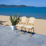 Safavieh California Side Chairs (Set of 2) , PAT7530 - Natural