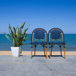 Safavieh California Side Chairs (Set of 2) , PAT7530 - Navy