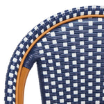 Safavieh California Side Chairs (Set of 2) , PAT7530 - Navy / White